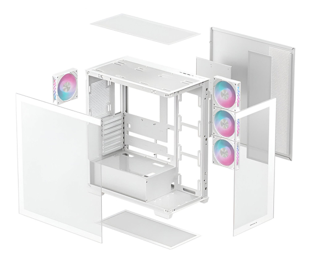 Deepcool Obudowa DeepCool CG580 4F biała R-CG580-WHADA4-G-1 R-CG580-WHADA4-G-1              - 1336378 - zdjęcie 5